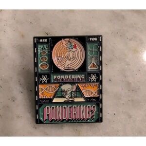 Animaniacs Square Glitter Box Lunch Enamel Mystery / Pinky And The Brain- New!